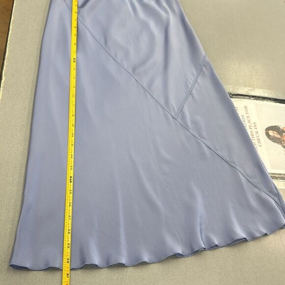 ATM Lavender Midi SILK Skirt - Picture 8 of 9